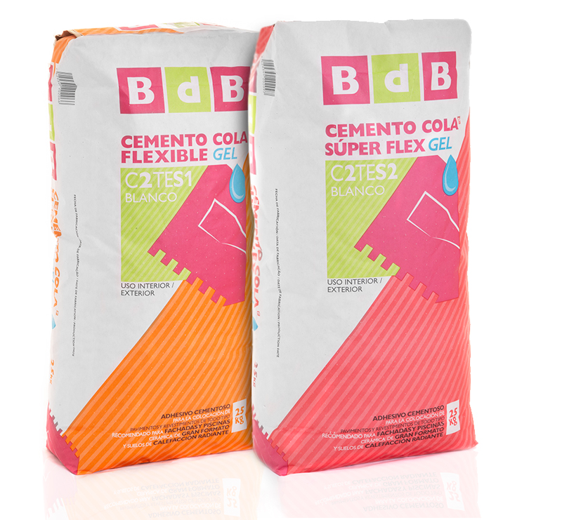 BdB lanza sus nuevos cementos cola gel que ahorran tiempo y esfuerzo